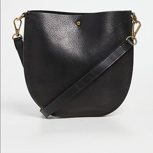 Madewell - The Small Transport Saddlebag (black leather)
